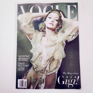 🍭7/$15 Vogue Magazine April 2025 Gigi Hadid